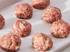 Hamburger Meatball Albóndiga De Hamburguesa