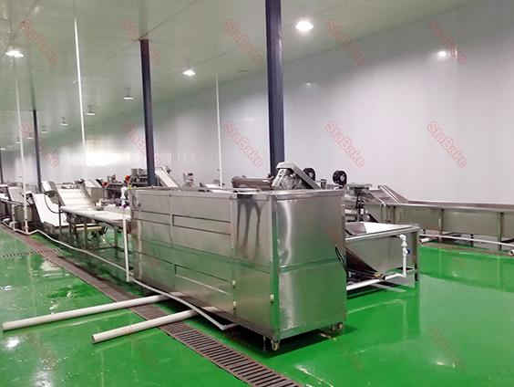 Línea de procesamiento de vegetales frescos en Australia